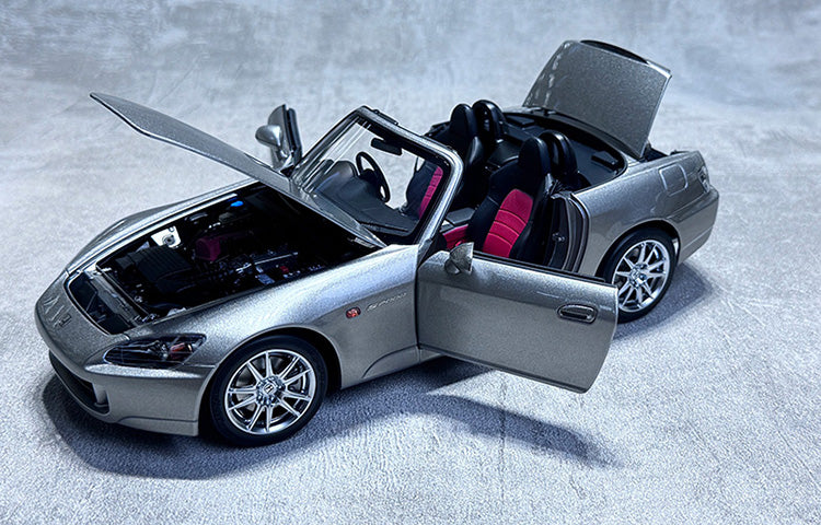 MH S2000 AP2 Limited Edition Simulation Alloy Car Model 1 18 with Engine