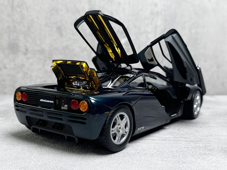 McLaren F1 XP5 Supercar 1:18 LCD Alloy Car Model Collection Gift