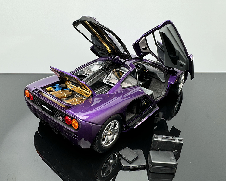 McLaren F1 XP5 Supercar 1:18 LCD Alloy Car Model Collection Gift