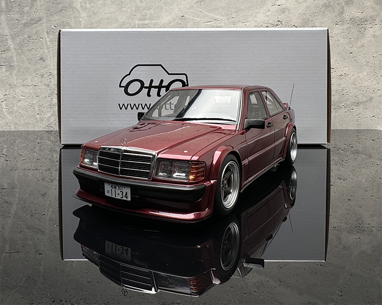 OTTO 1:18 Mercedes-Benz 190E 2.5 16 RAUH-WELT Mercedes resin car model OT1083