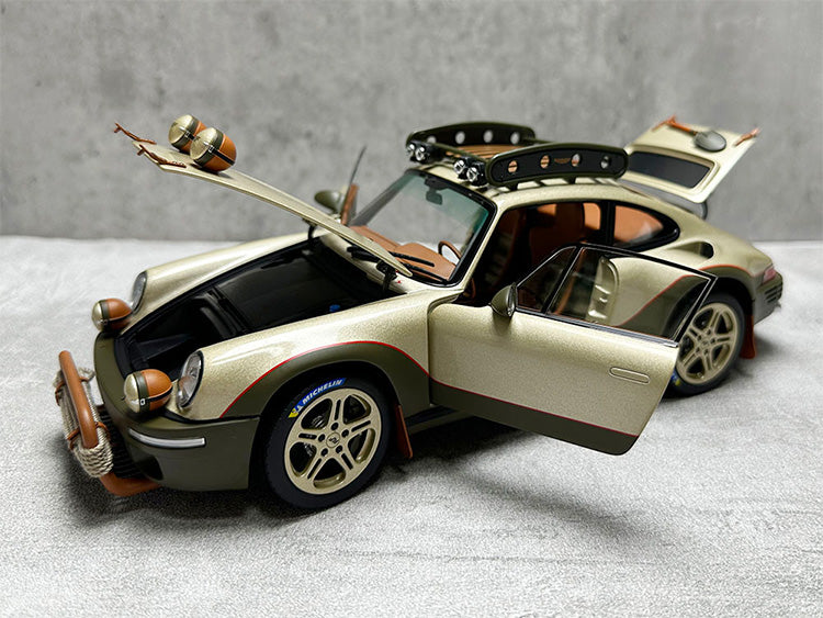 1: 18 AR Ruf Rodeo Prototype Concept Car 2020 Alloy Fully Open Simulation Car Model