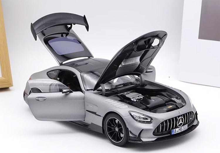 NOREV 1:18 2021 New Benz AMG GT C190 Alloy Fully Open Supercar Model Car