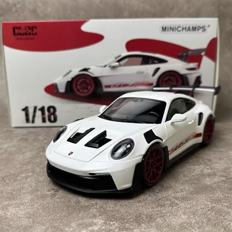 Minichamps Porsche 911 992GT3 RS 2022 1:18 Collection of simulated alloy car models