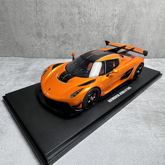 Koenigsegg JESKO supercar orange 1:18 resin car model GT898