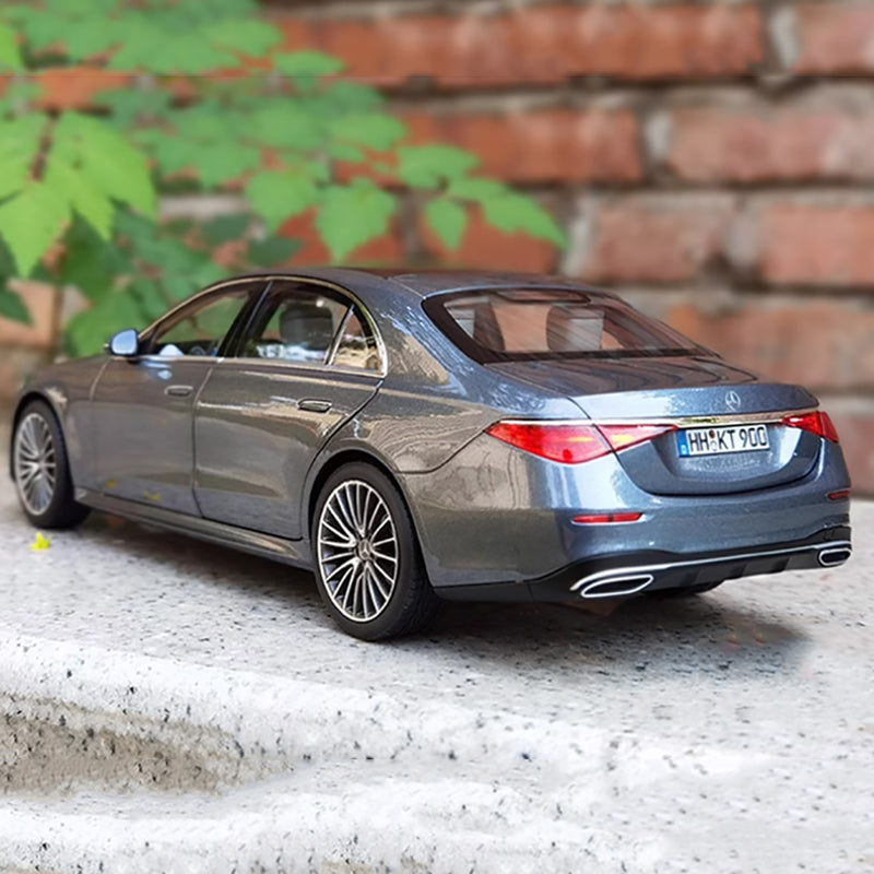 NOREV 1:18 2021 W223 Benz S600 alloy fully open car model luxury car collection