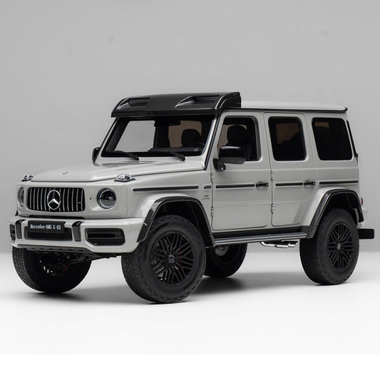 Almost real AR 1:18 Mercedes-Benz G63 4*4 Off-Road Vehicle Car Model Simulation Alloy Car Model Premium Collectibles / Gifts