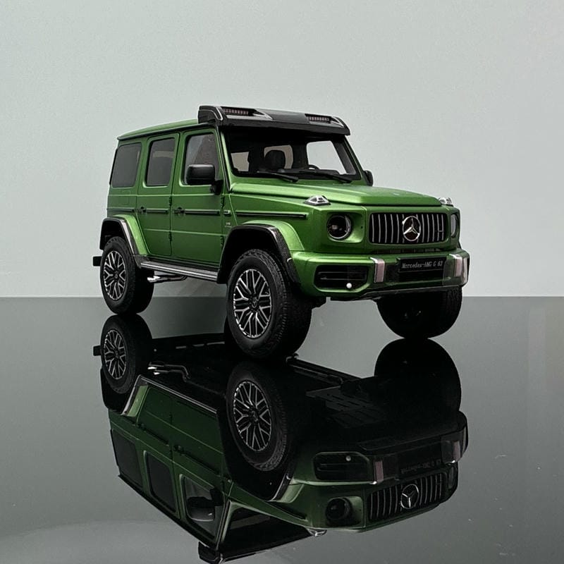 AR Almost real 1/18 Mercedes-Benz G63 4*4 off-road vehicle simulation alloy car models