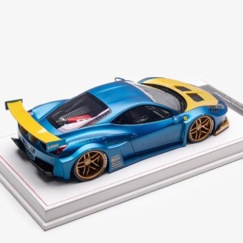 1/18 LB Silhouette Works  458GT simulation car model collectible ornament