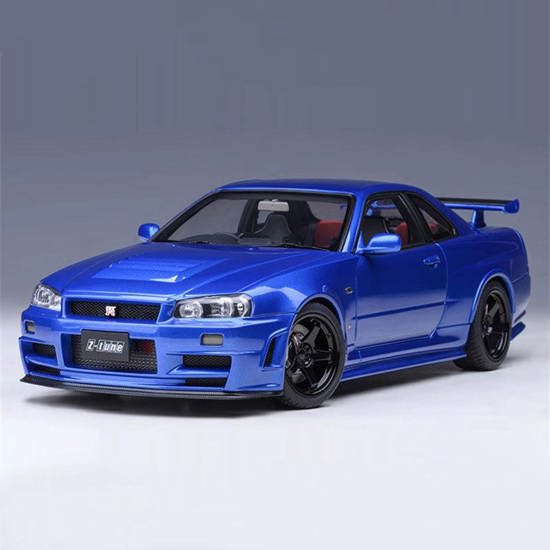 AUTOart 1:18 Nissan R34GT-R Z-TUNE Car Model Collection