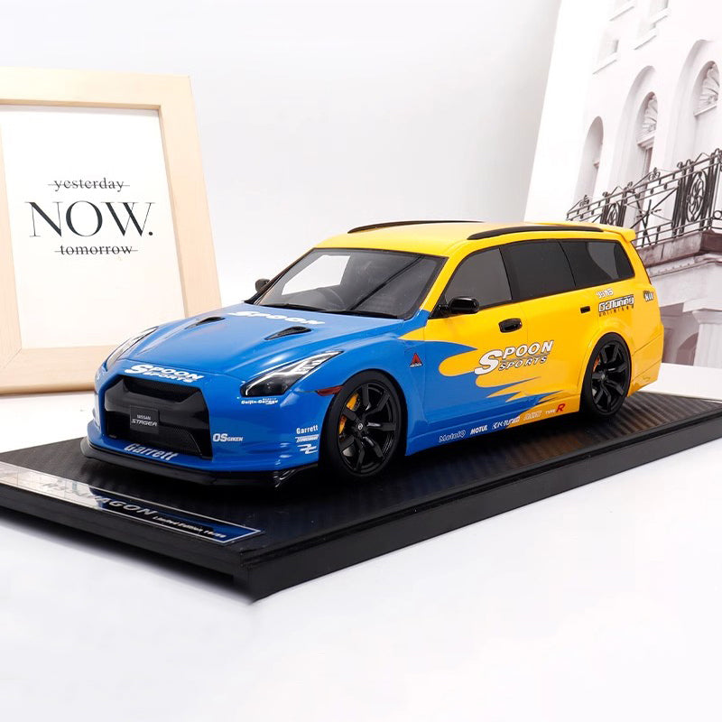 Limited IVY 1/18 Nissan GTR STAGEA R35 wagon resin simulation car model collection