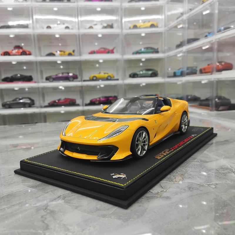 BBR 1:18 Ferrari 812 Competizione Leclerc Resin Car Model Collection