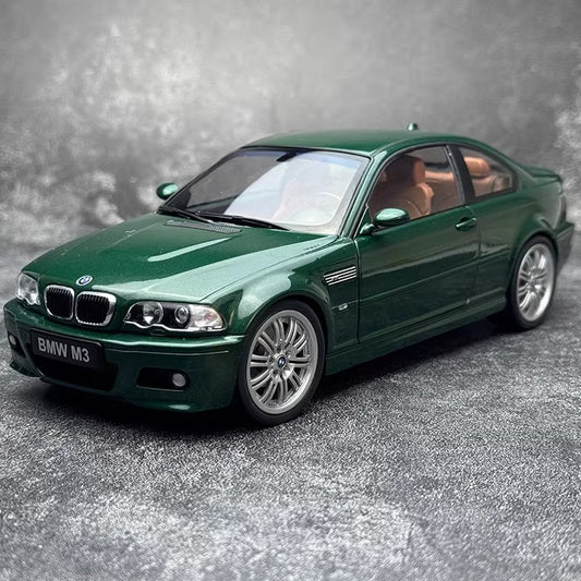 SOLIDO 1:18 BMW M3 E46 COUPE 2000 Alloy Car Model Premium Collectibles, Souvenirs, Gifts