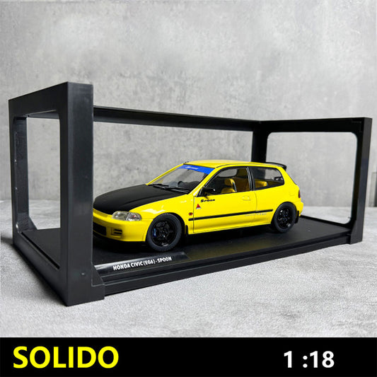 Solido 1:18 Honda Civic EG6 1991 Double Door Alloy Car Model