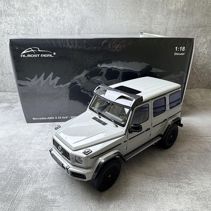 AR Almost real 1/18 Mercedes-Benz G63 4*4 off-road vehicle simulation alloy car models