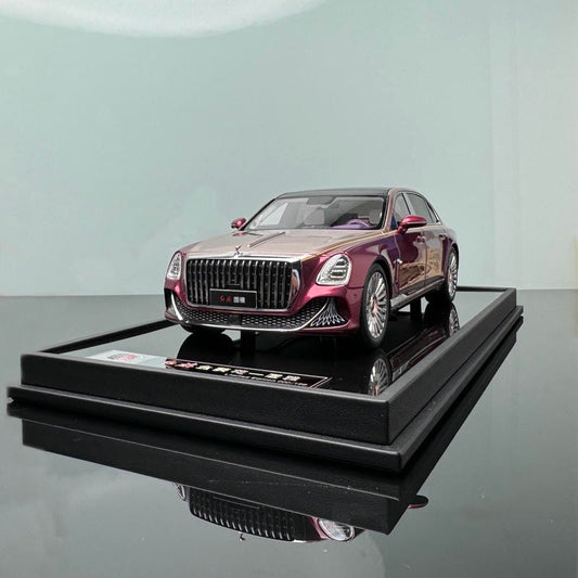 Hongqi Guoya Sedan 1/18 Resin Simulation Car Model Limited Edition Hardcover Edition