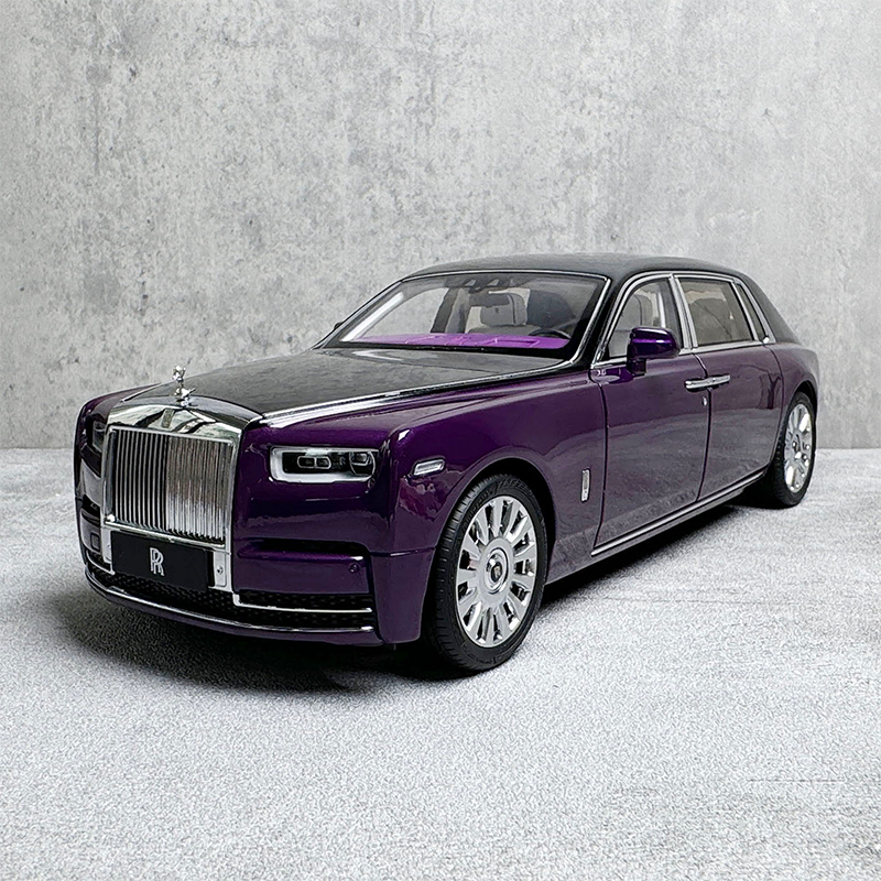 Limited collection of the original eight generations of Rolls-Royce Phantom car model 1:18 alloy car model gifts