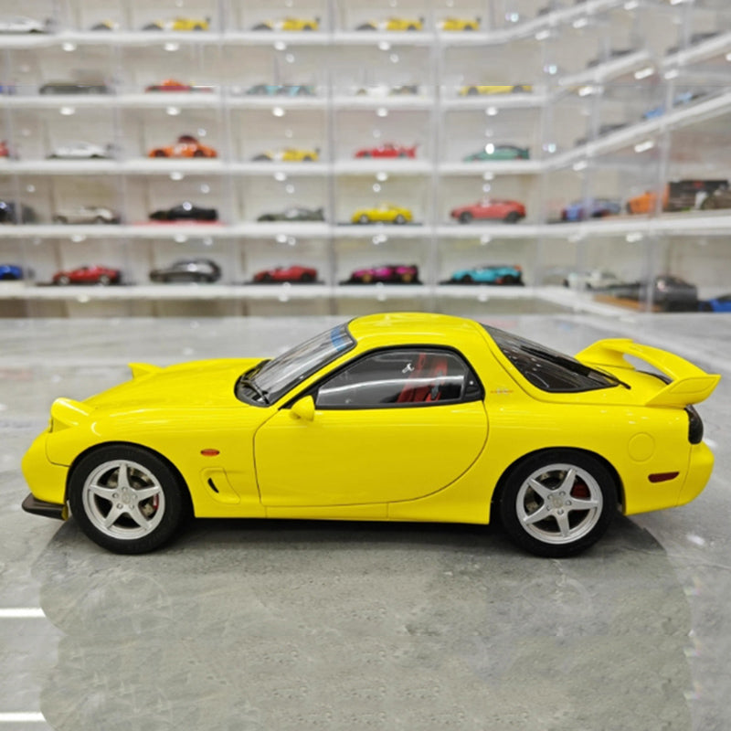 Polar Master Mazda RX7 Limited Edition Simulation Alloy Metal Car Model with Engine 1:18