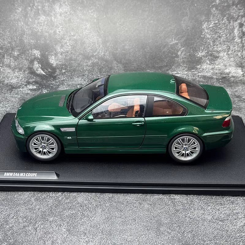 SOLIDO 1:18 BMW M3 E46 COUPE 2000 Alloy Car Model Premium Collectibles, Souvenirs, Gifts