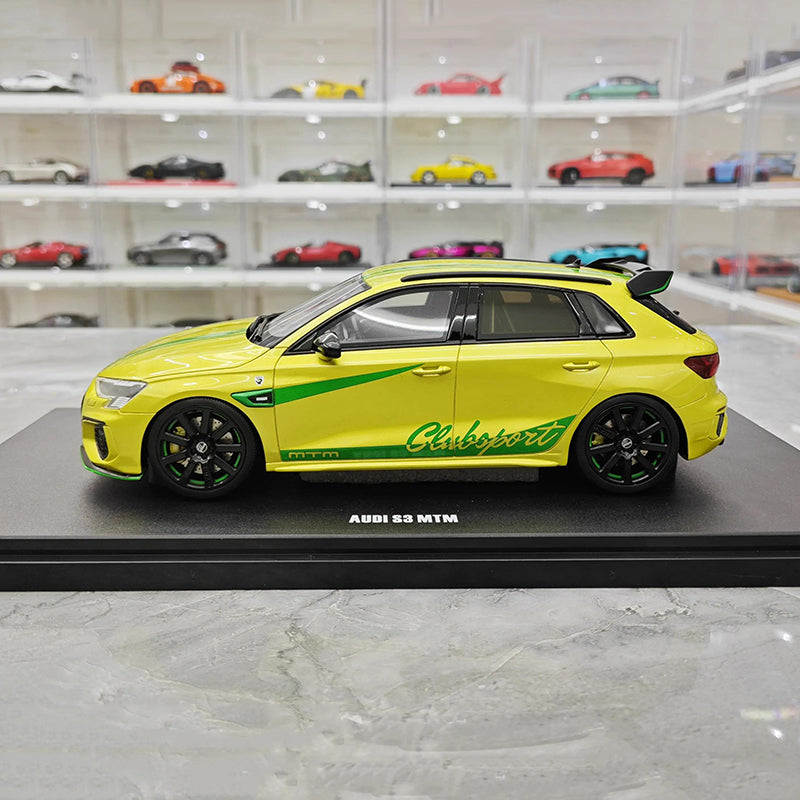 GT Spirit Audi S3 AUDI MTM Limited Edition Simulation Resin Car Model Collection 1/18th Ornament