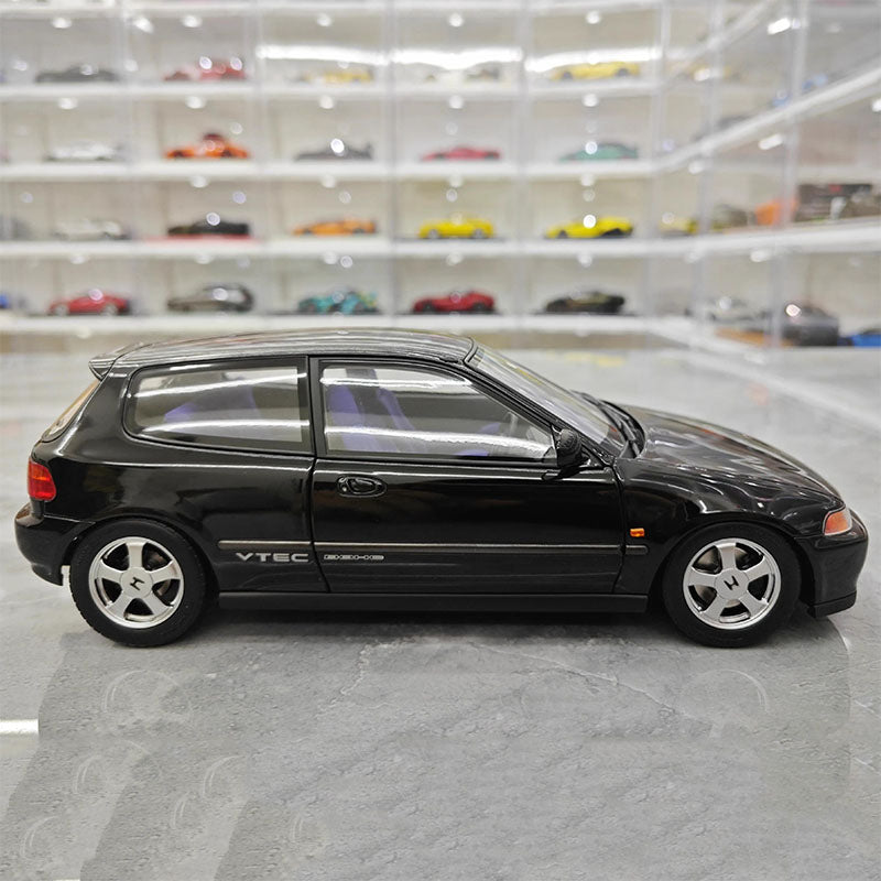 LCD EG6 SIR simulation alloy metal car model collectible ornament 1:18 adult gift