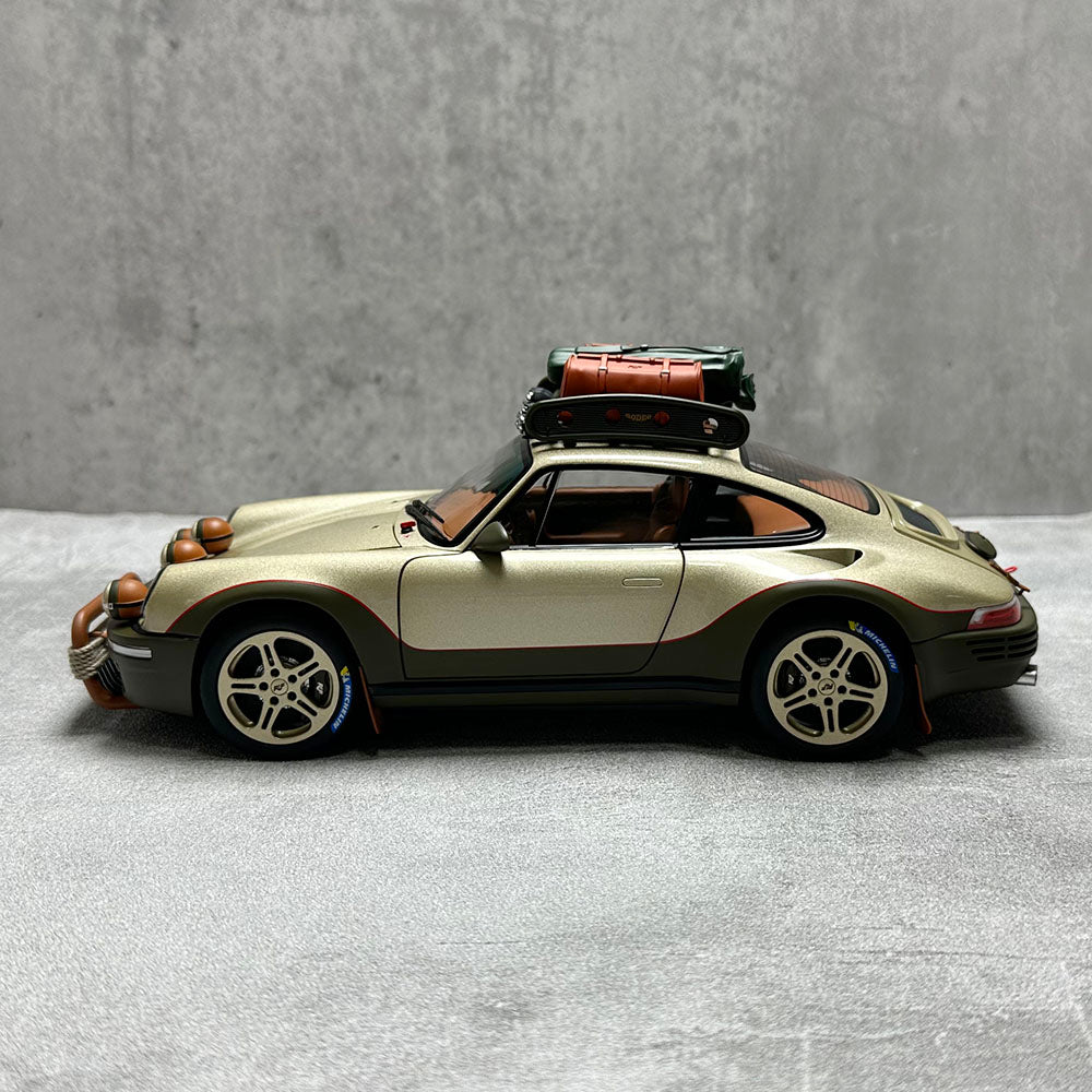 1: 18 AR Ruf Rodeo Prototype Concept Car 2020 Alloy Fully Open Simulation Car Model