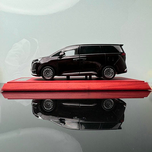 1/18 BYD Tengshi D9 car model New energy commercial vehicle MPV alloy simulation car model hardcover