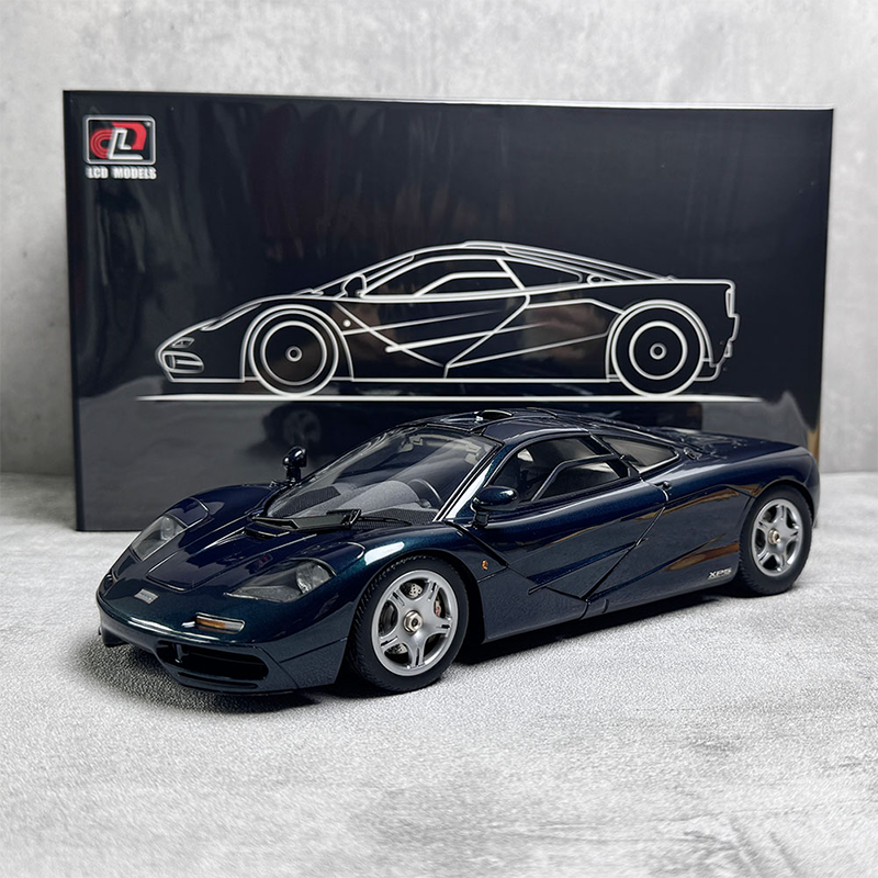 McLaren F1 XP5 Supercar 1:18 LCD Alloy Car Model Collection Gift