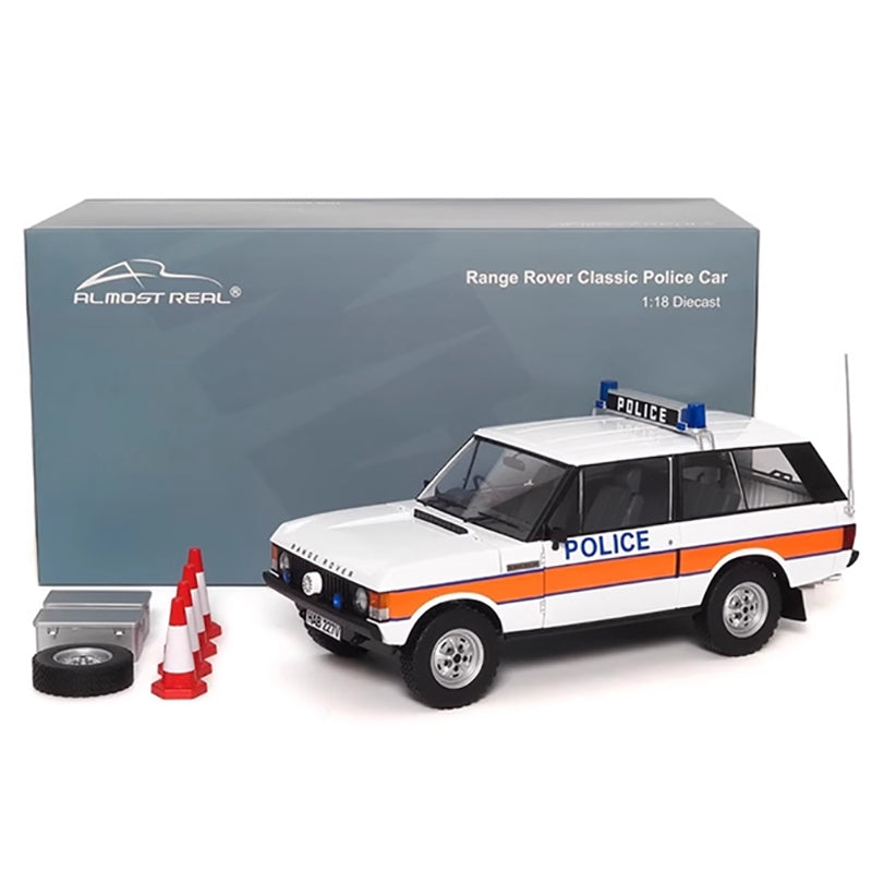 First generation Range Rover police car 1/18 AR ALMOST REAL alloy simulation car model