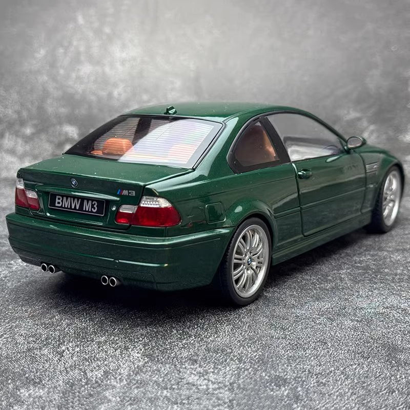 SOLIDO 1:18 BMW M3 E46 COUPE 2000 Alloy Car Model Premium Collectibles, Souvenirs, Gifts