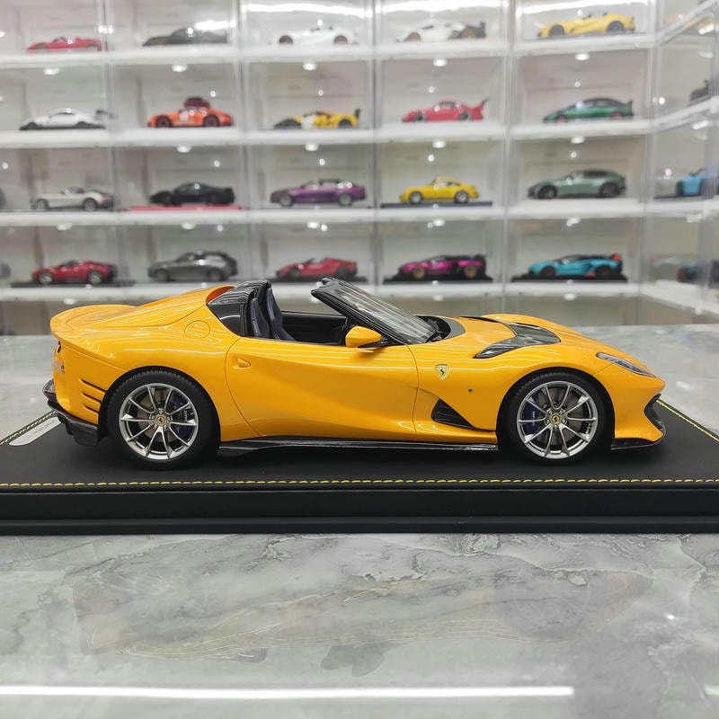 BBR 1:18 Ferrari 812 Competizione Leclerc Resin Car Model Collection