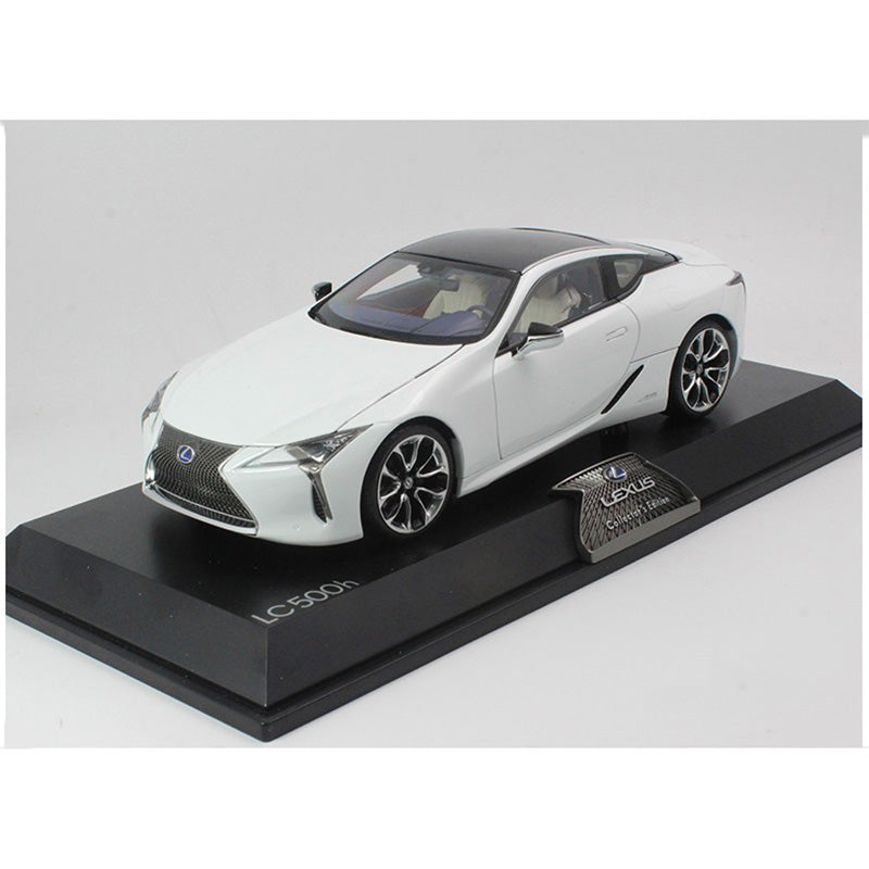 Original factory 1:18 Lexus LC500h alloy car model car model