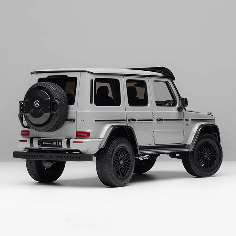 Almost real AR 1:18 Mercedes-Benz G63 4*4 Off-Road Vehicle Car Model Simulation Alloy Car Model Premium Collectibles / Gifts