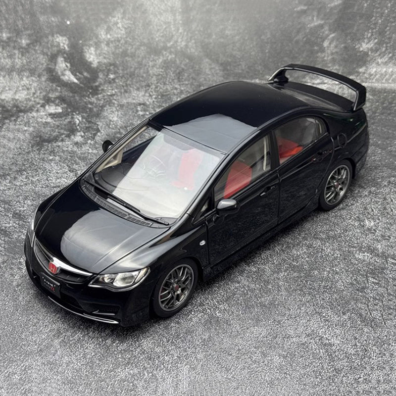 WELL 1:18 CIVIC FD2 TYPE-R alloy fully open car model collection