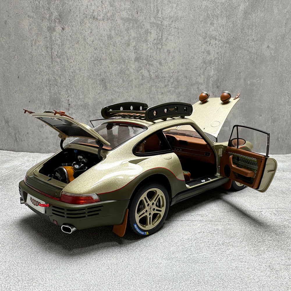 1: 18 AR Ruf Rodeo Prototype Concept Car 2020 Alloy Fully Open Simulation Car Model