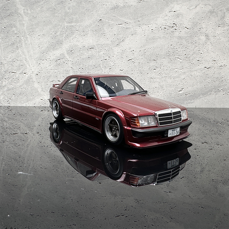 OTTO 1:18 Mercedes-Benz 190E 2.5 16 RAUH-WELT Mercedes resin car model OT1083