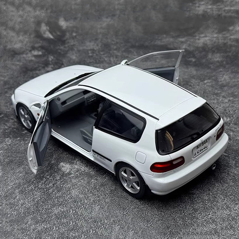 Solido 1:18 Honda Civic EG6 1991 Double Door Alloy Car Model