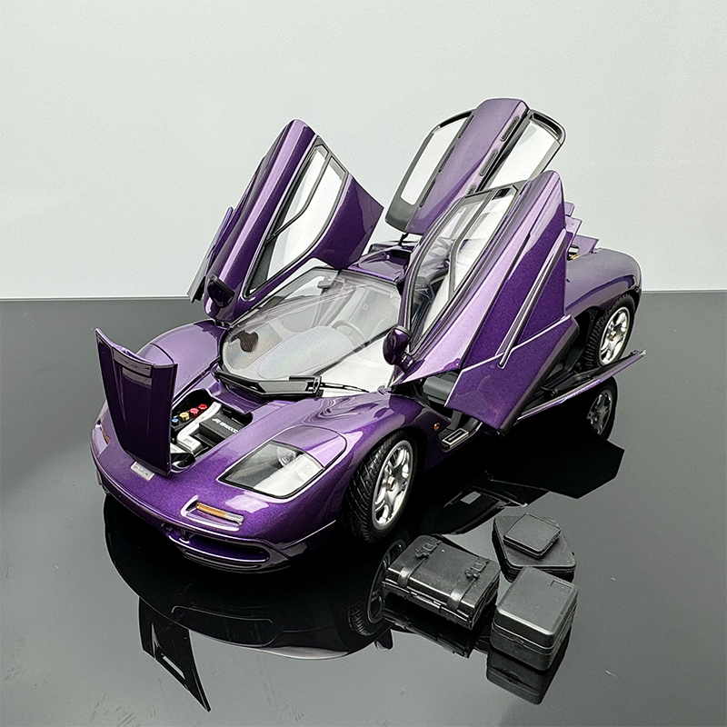 McLaren F1 XP5 Supercar 1:18 LCD Alloy Car Model Collection Gift