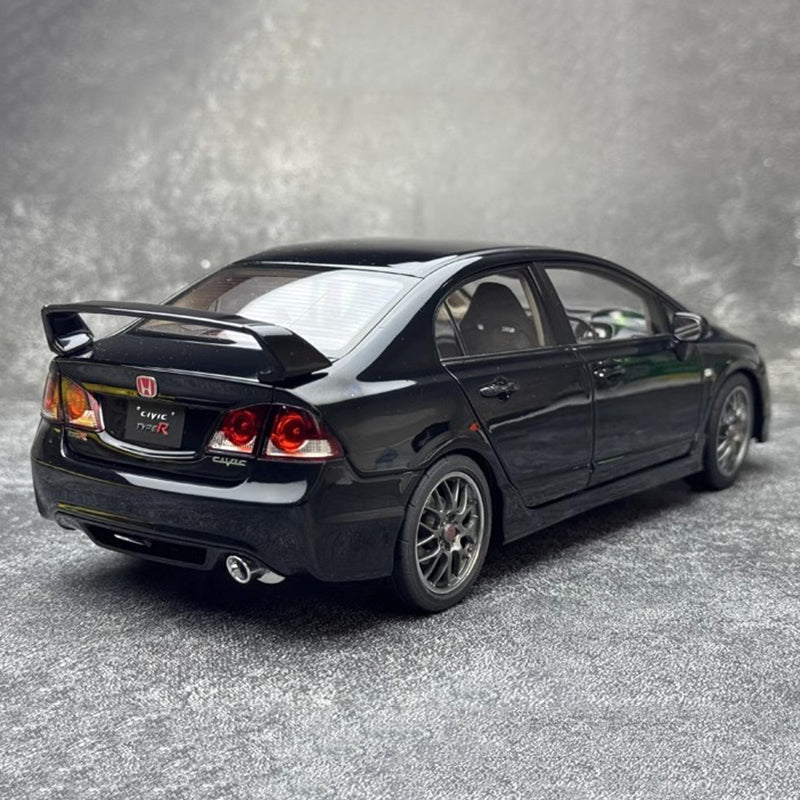 WELL 1:18 CIVIC FD2 TYPE-R alloy fully open car model collection