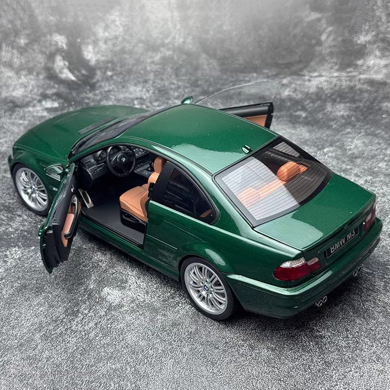 SOLIDO 1:18 BMW M3 E46 COUPE 2000 Alloy Car Model Premium Collectibles, Souvenirs, Gifts