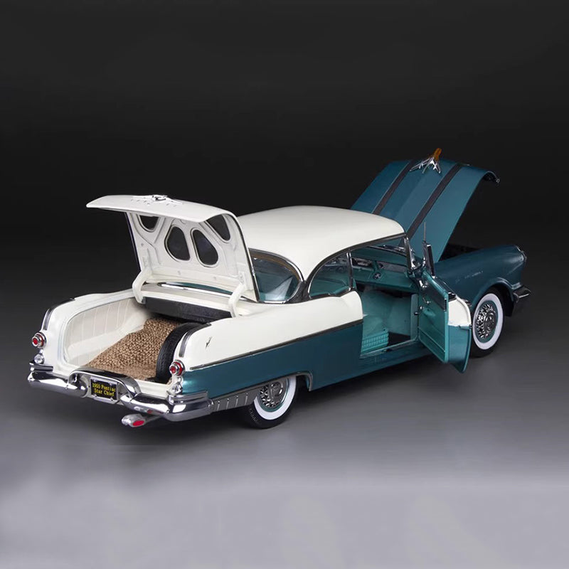 SunStar Bonneville 1/18 Alloy Car Model 1955 Pontiac