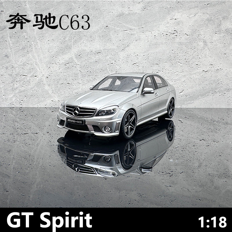 GT Spirit 1:18 Mercedes Benz BENZ C63 AMG Four door Resin Car Model Limited Collection