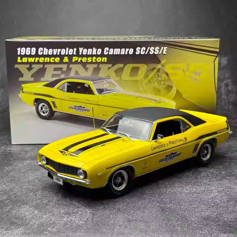 ACME 1:18 Chevrolet Hornet Camaro SC/SS/E 1969 Alloy Car Model