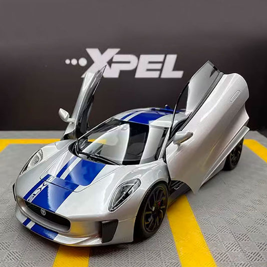 Almost real Jaguar CX75 2013 1:18 alloy fully open car model