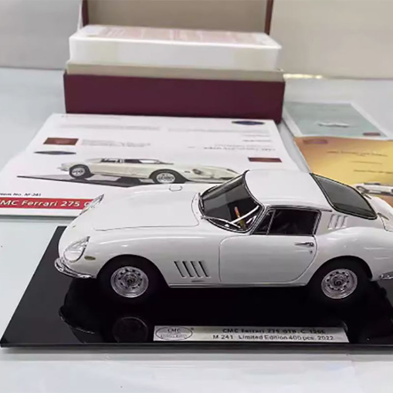 CMC 1:18 ferrari 275gtb/c red alloy car model collection gifts