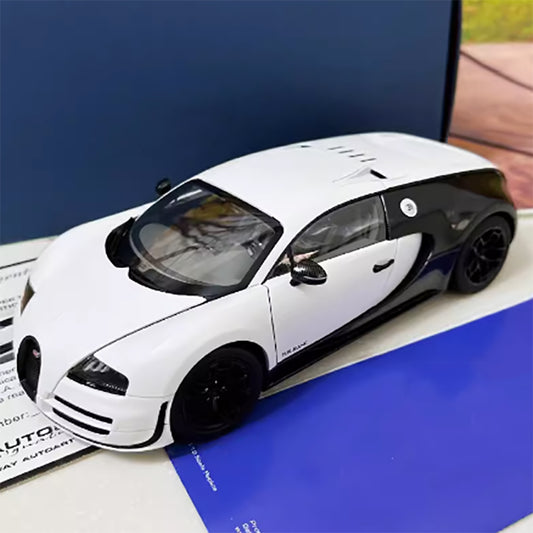 AUTOART 1/18 Bugatti Veyron Panda Super car Alloy Car Model