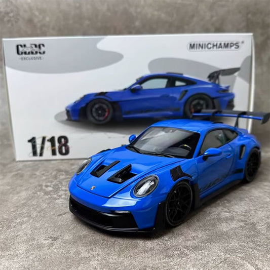 Minichamps Porsche 911 992GT3 RS 2022 1:18 Collection of simulated alloy car models