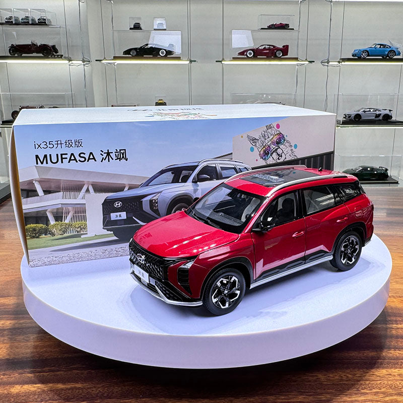 Original factory 1:18 MUFASA IX35 upgraded SUV alloy simulation car model