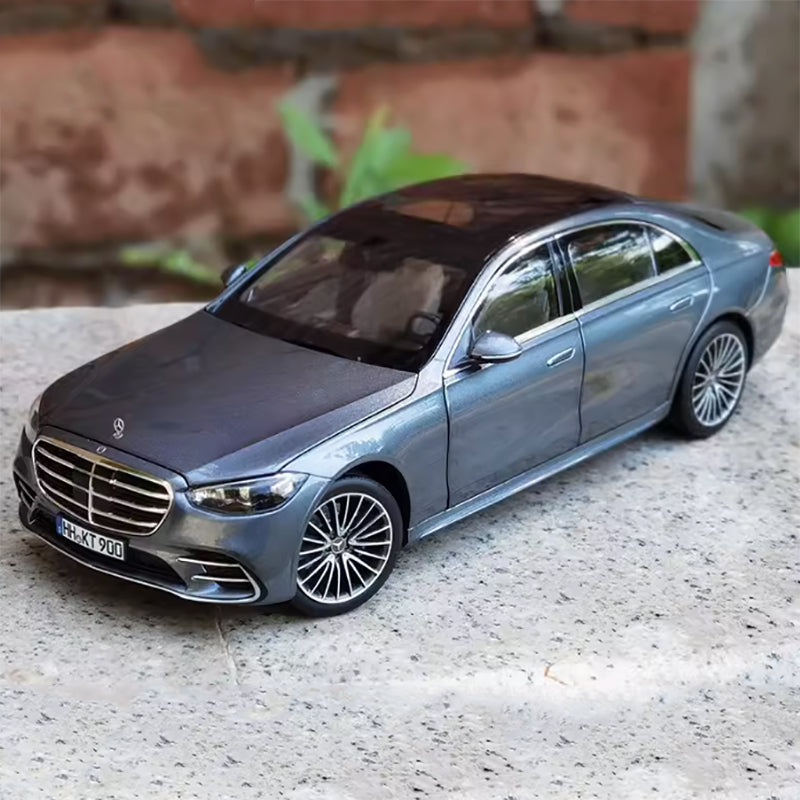 NOREV 1:18 2021 W223 Benz S600 alloy fully open car model luxury car collection